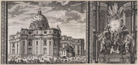 KG 01144
<br/>
St. Pieter, interieur en exterieur
<br/>
<em>Kraus, Johann Ulrich (1655-1719)</em>